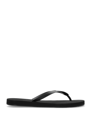 Rubber flip-flops with logo