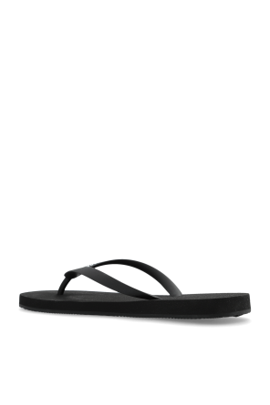 Balenciaga Rubber flip-flops with logo