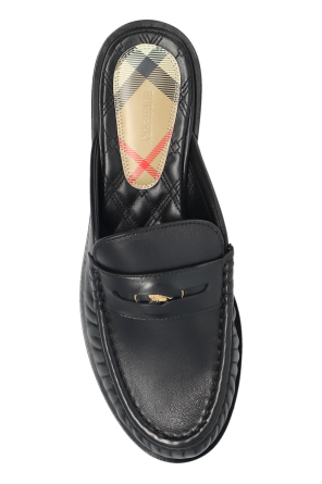 Burberry Sapatos de couro