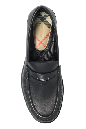 Burberry Sapatos de couro tipo ‘Loafers’