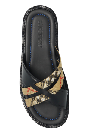Burberry Leather slides