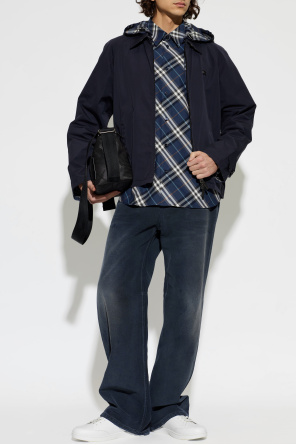 Burberry Skórzane buty sportowe