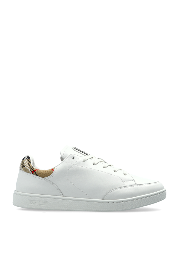 Leather sports shoes od Burberry