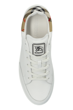 Burberry Leather sports shoes