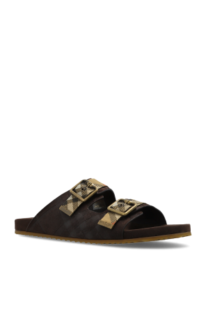 Burberry Slides with logo