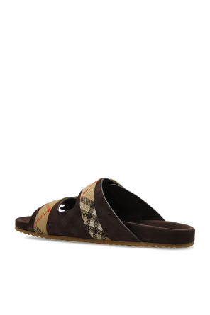 Burberry Slides with logo