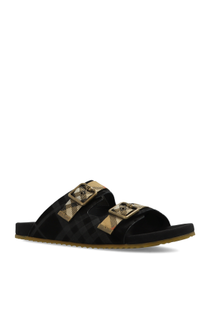 Burberry Chinelos com logótipo