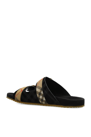 Burberry Chinelos com logótipo