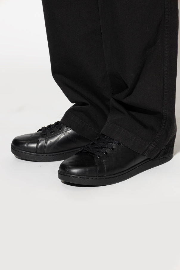 Burberry Leather sports shoes