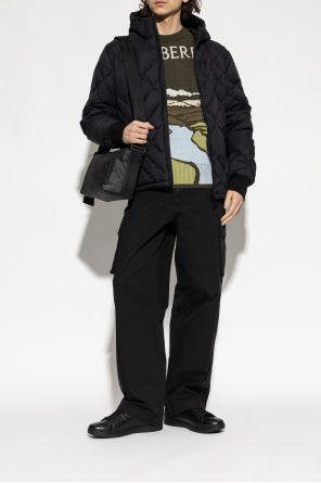 Burberry Leather sports shoes