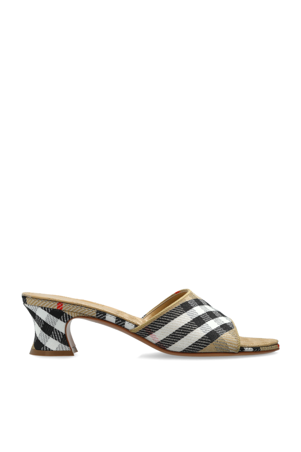 Heeled mules od Burberry