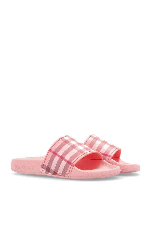 Burberry Kids Rubber flip-flops