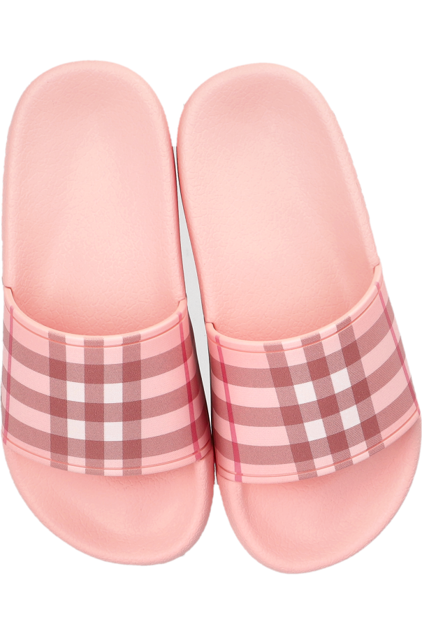 Burberry Kids Rubber flip-flops