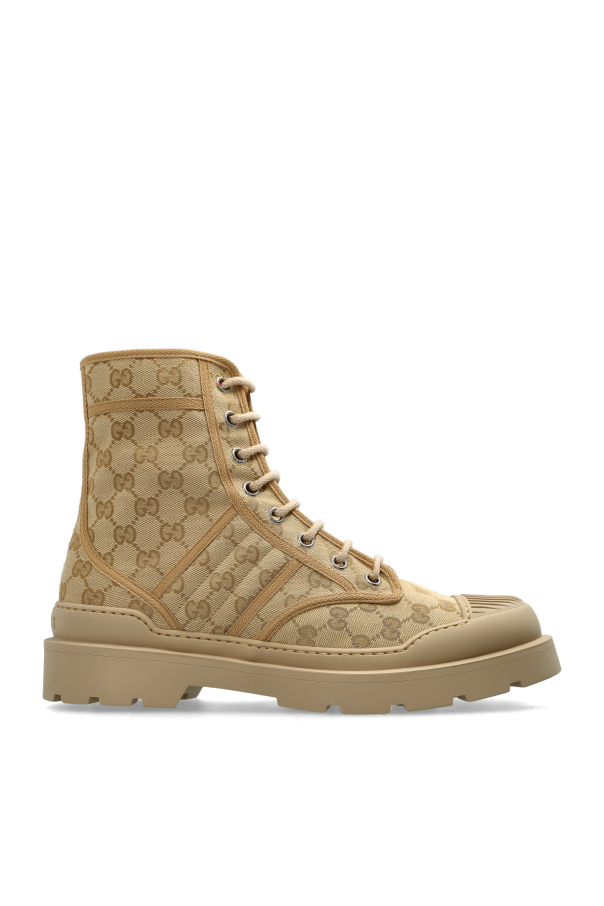 Ankle boots with monogram od Gucci