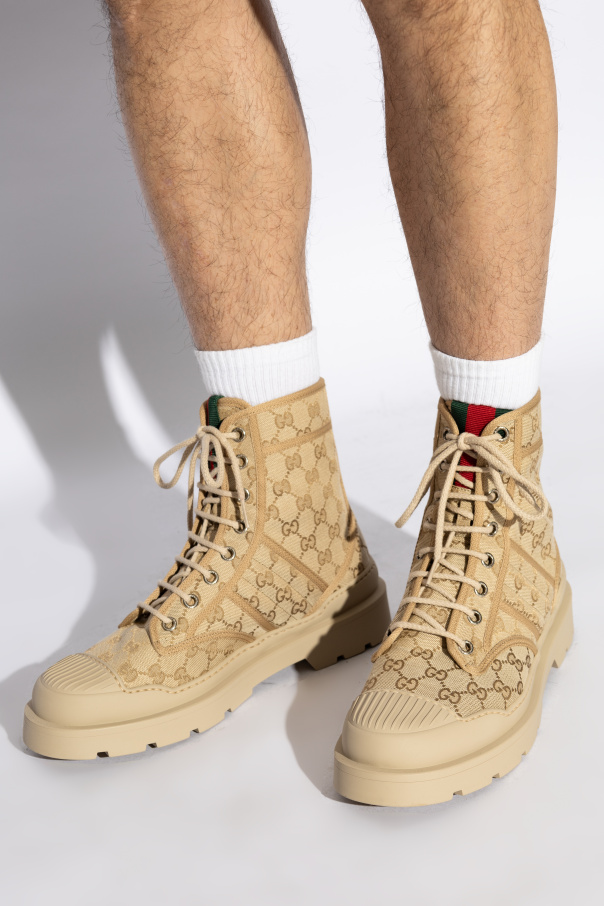 Gucci Stiefeletten mit Monogramm