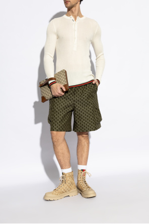 Gucci Stiefeletten mit Monogramm