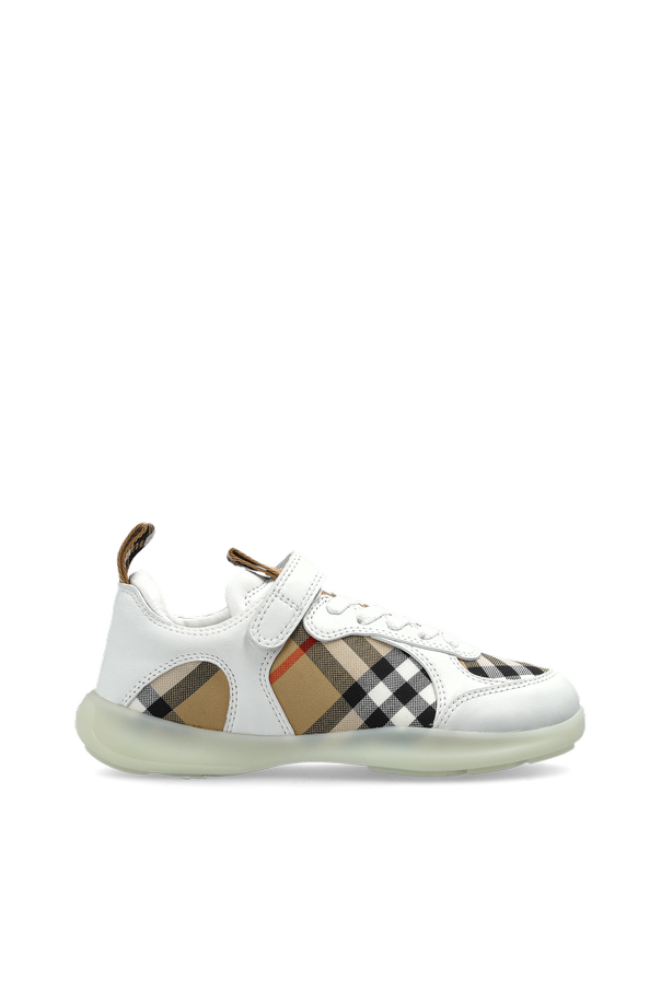Sports shoes with Velcro fastening od Burberry Kids