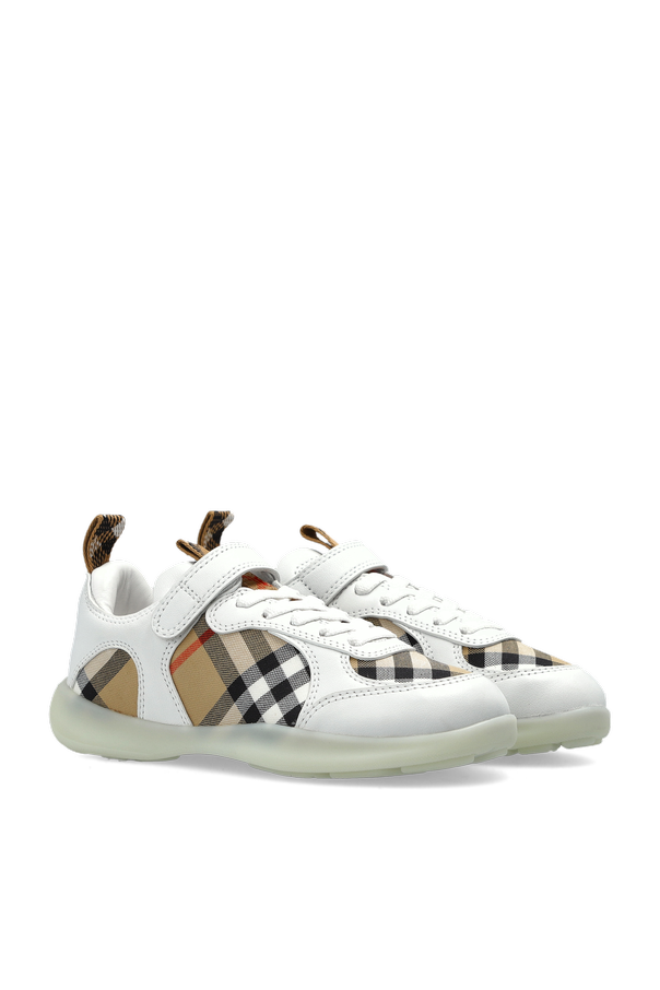 Burberry Kids Sports shoes with Velcro fastening