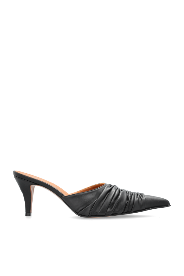 Alexander McQueen Klapki na obcasie `Birdee`