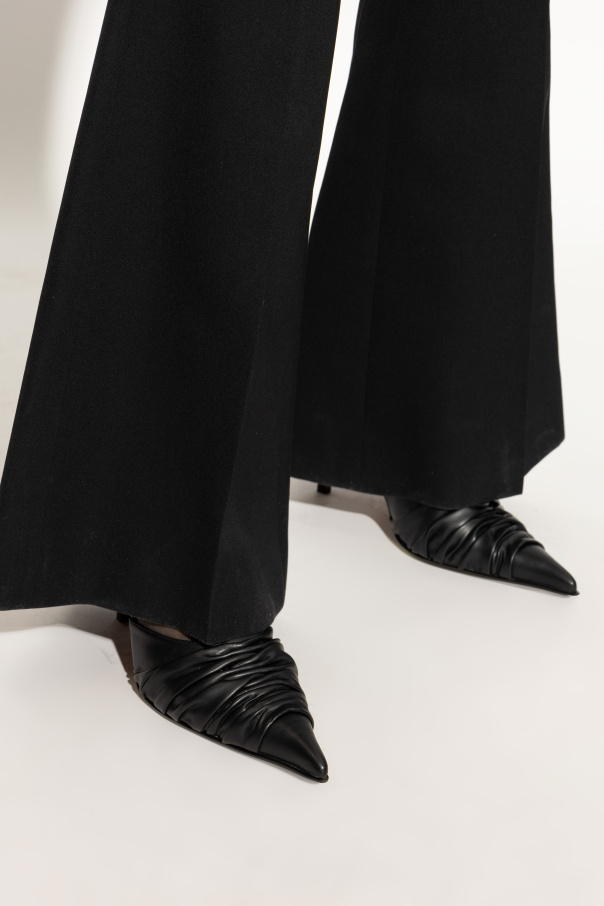 Alexander McQueen Klapki na obcasie `Birdee`