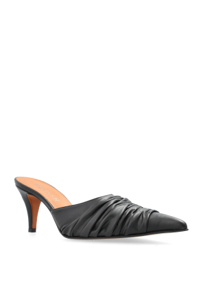 Alexander McQueen Klapki na obcasie `Birdee`