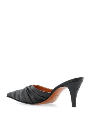 Alexander McQueen Klapki na obcasie `Birdee`
