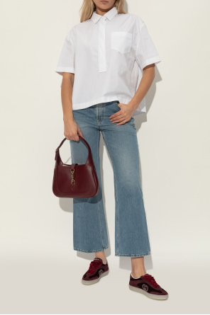 Gucci Velvet sports shoes