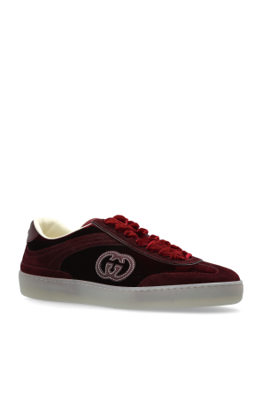 Gucci Velvet sports shoes