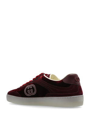 Gucci Velvet sports shoes