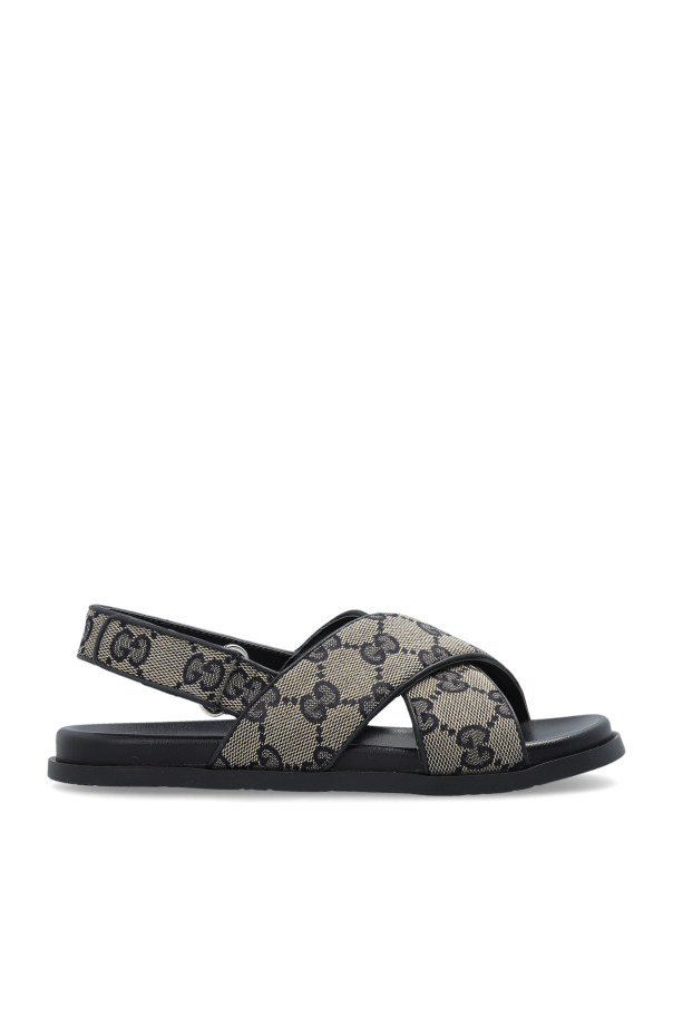 Gucci Kids Sandały ze wzorem `GG`