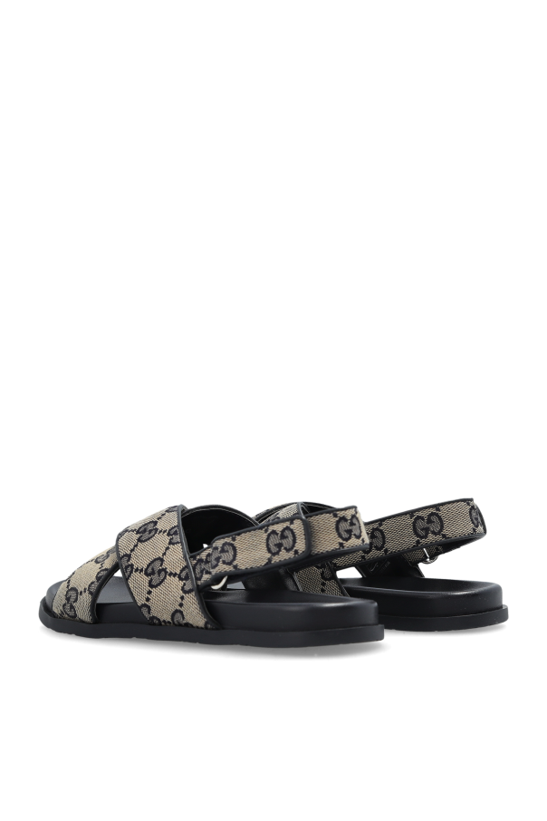 Gucci Kids Sandały ze wzorem `GG`