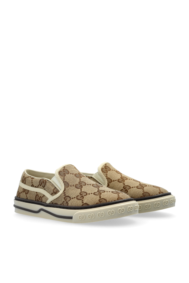 Gucci Kids Slip-on shoes with monogram