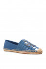 Tory Burch BLUE ‘Ines’ espadrilles with logo