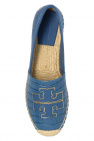 Tory Burch BLUE ‘Ines’ espadrilles with logo
