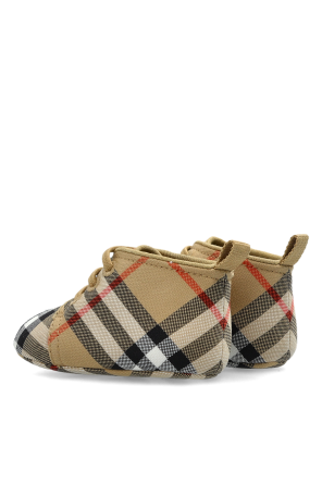 Burberry Kids Plaid-patterned shoes