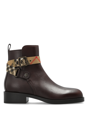 ‘Huntley’ heeled ankle boots