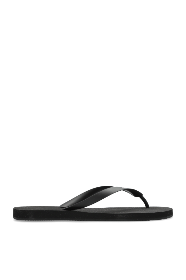 Rubber flip-flops with logo od Balenciaga