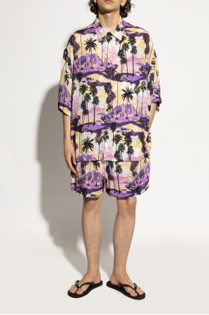 Balenciaga Gumowe klapki z logo