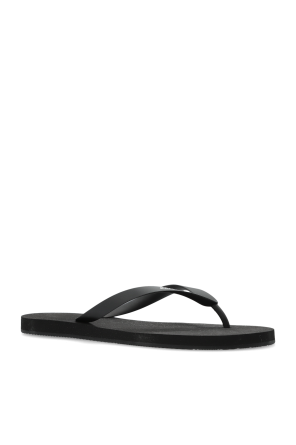 Balenciaga Gumowe klapki z logo