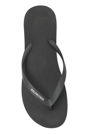 Balenciaga Gumowe klapki z logo