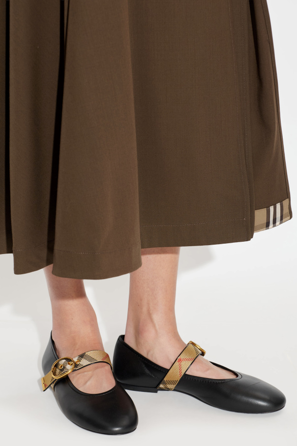 Burberry ‘Robin’ ballerinas