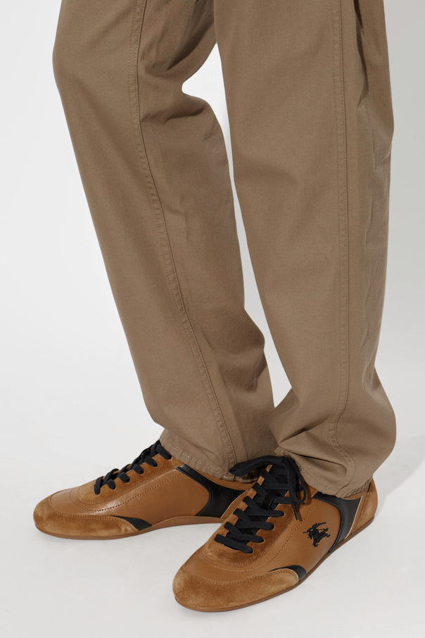 Burberry Leather sports shoes