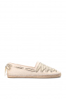 Tory Burch beige ‘Tory’ espadrilles with logo