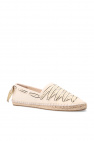 Tory Burch beige ‘Tory’ espadrilles with logo