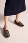 Tory Burch BLACK ‘Tory’ espadrilles with logo
