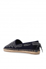 Tory Burch BLACK ‘Tory’ espadrilles with logo