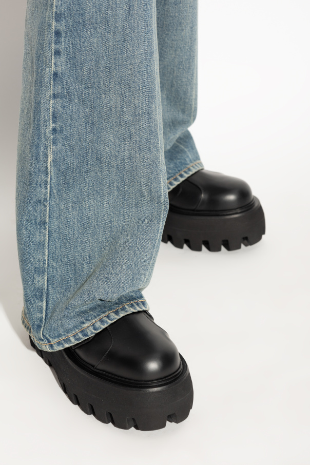 Alexander McQueen Leather ankle boots