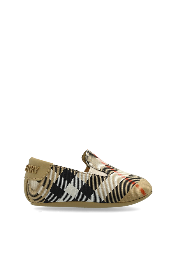Logo baby shoes od Burberry Kids