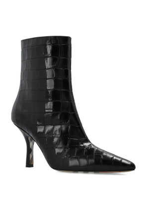 Burberry Leather heeled ankle boots