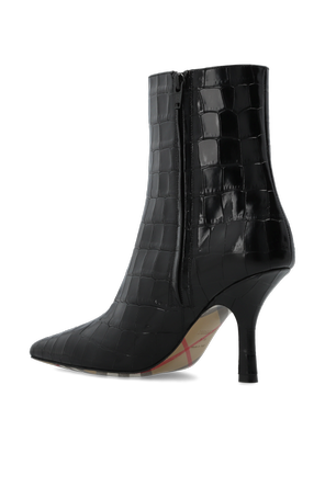 Burberry Leather heeled ankle boots